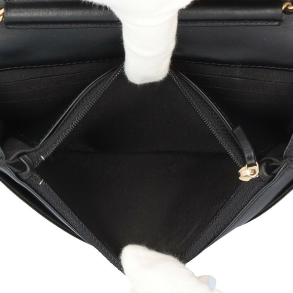 CHANEL Black Caviar Leather Wallet main image 6